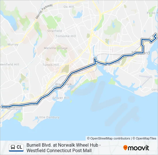 CL Bus Line Map