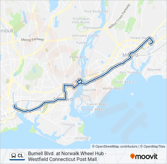 CL Bus Line Map