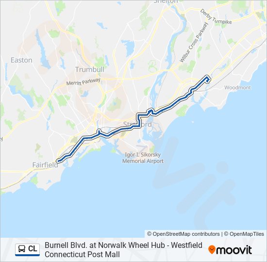 CL bus Line Map