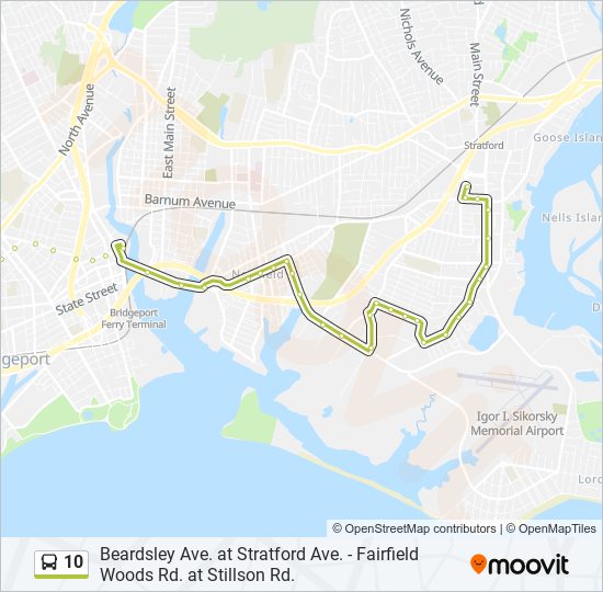 10 bus Line Map