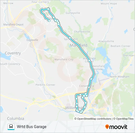 674 E WK1 CL1 CLOSING Bus Line Map