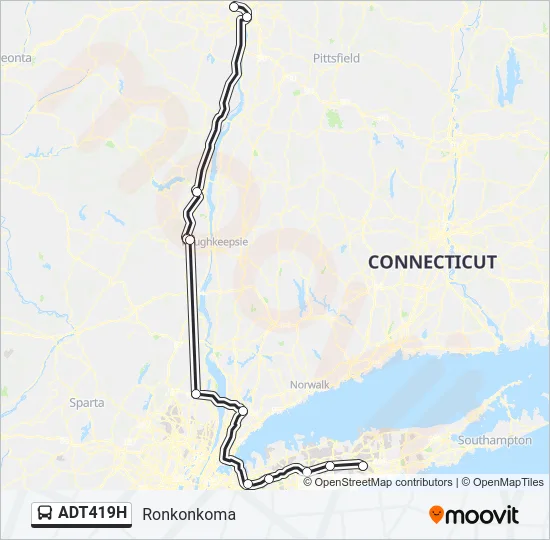 ADT419H Bus Line Map
