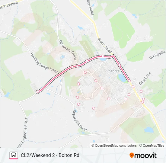 CL2 Bus Line Map