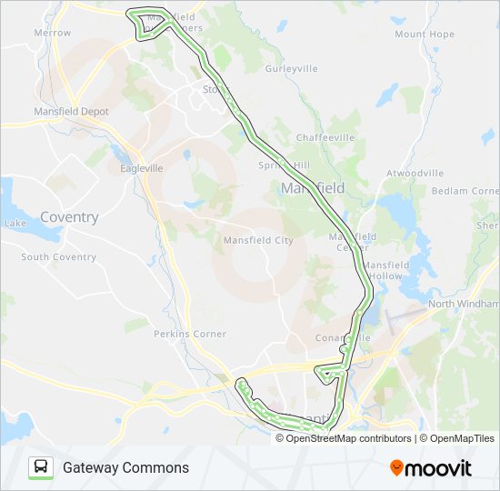 Z 674A BOO BASH DETOUR 10/26/2024 Bus Line Map