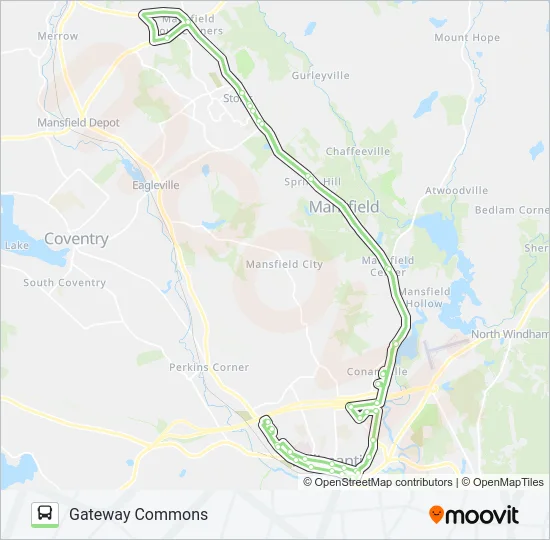 Z 674A BOO BASH DETOUR 10/26/2024 Bus Line Map