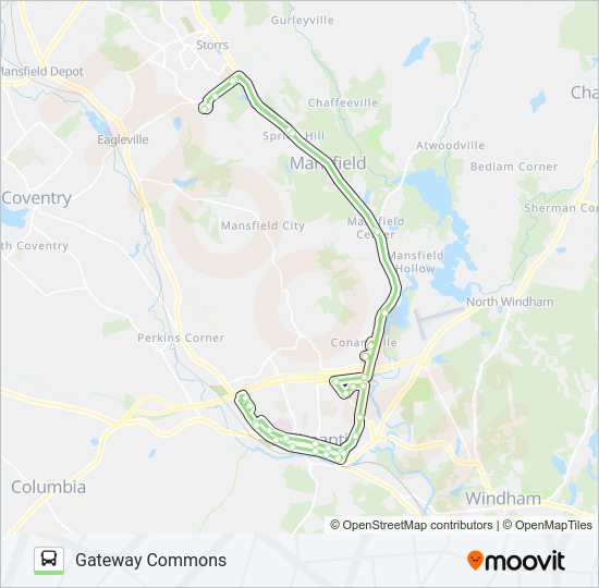 Z 674C BOO BASH DETOUR 10/26/2024 Bus Line Map
