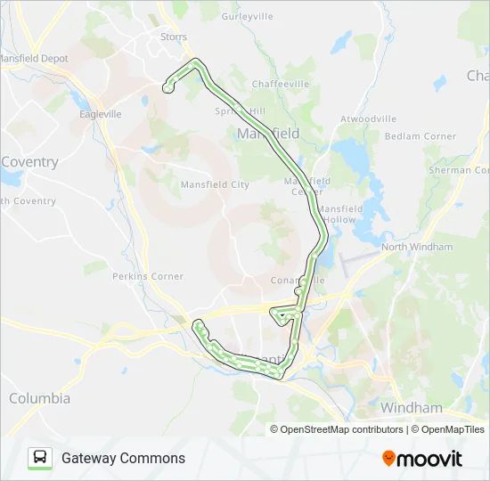 Z 674C BOO BASH DETOUR 10/26/2024 Bus Line Map