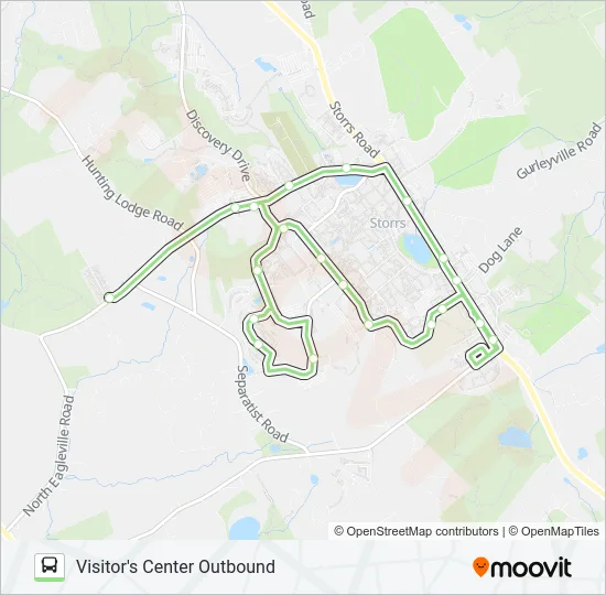 Z CAMPUS LOOP 2 BOO BASH DETOUR 10/26/2024 Bus Line Map