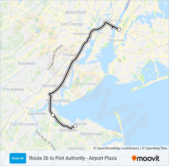 602 bus Line Map