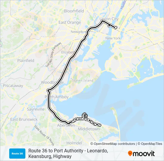 602 Bus Line Map
