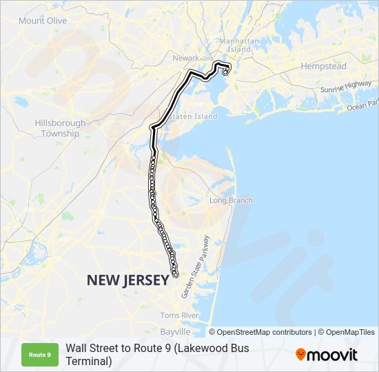 404 Bus Line Map