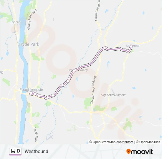 D Bus Line Map