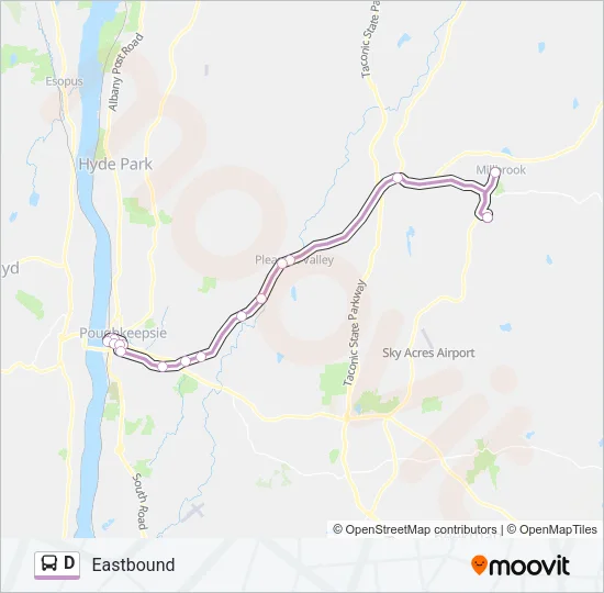 D Bus Line Map