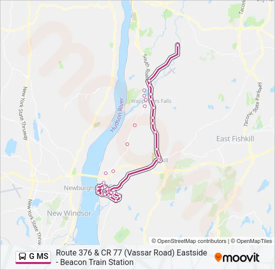 G MS Bus Line Map