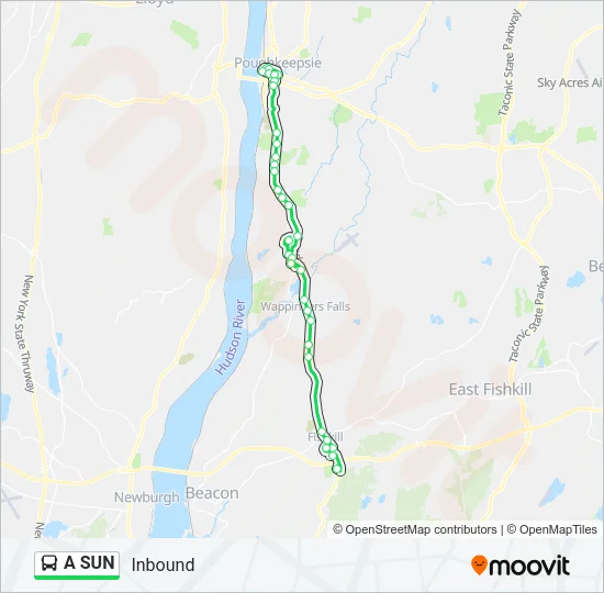 A SUN Bus Line Map
