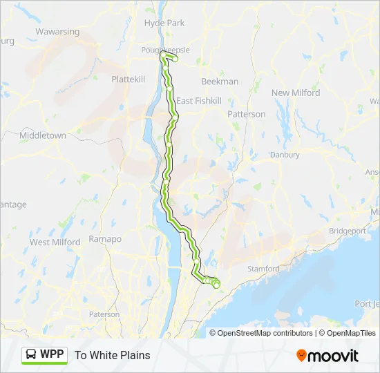 WPP Bus Line Map