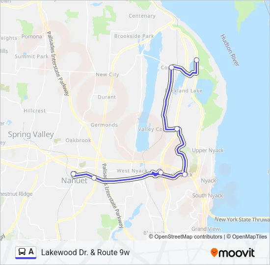 A Bus Line Map