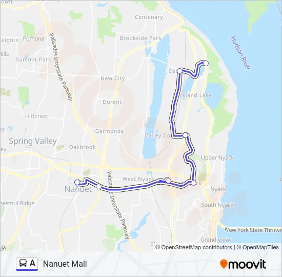 A Bus Line Map