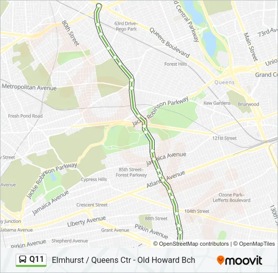 Q11  Line Map
