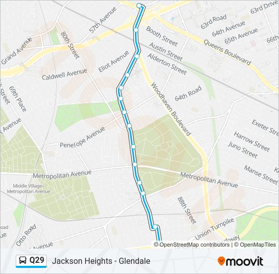 q29 Route Schedules, Stops & Maps Queens Bl (Updated)