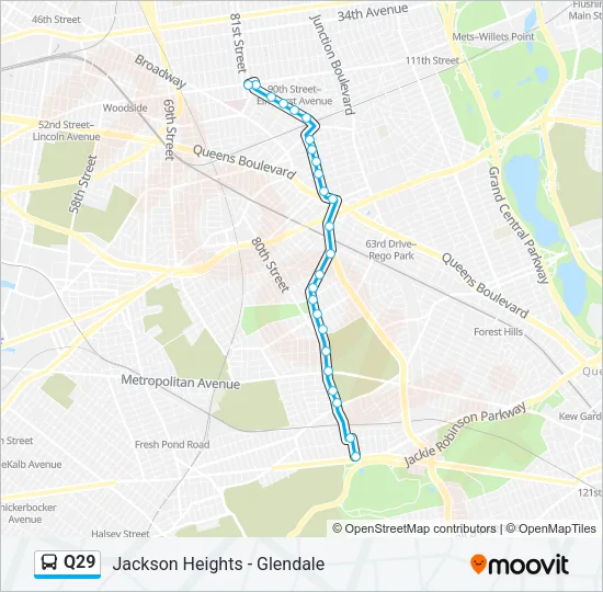 Q29  Line Map