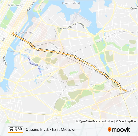 Q60  Line Map