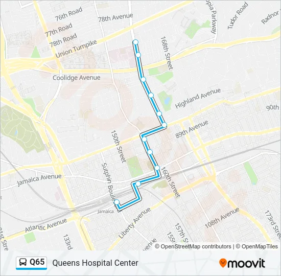 Q65  Line Map