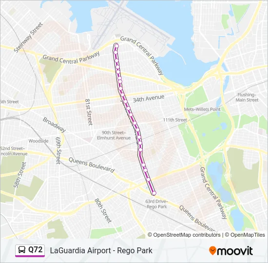 Q72  Line Map