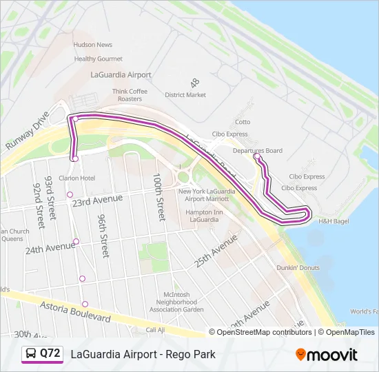 Q72  Line Map