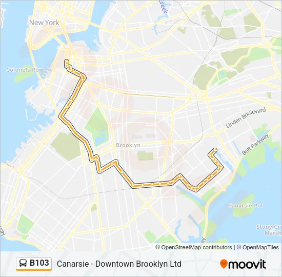 B103  Line Map