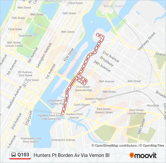 Q103  Line Map