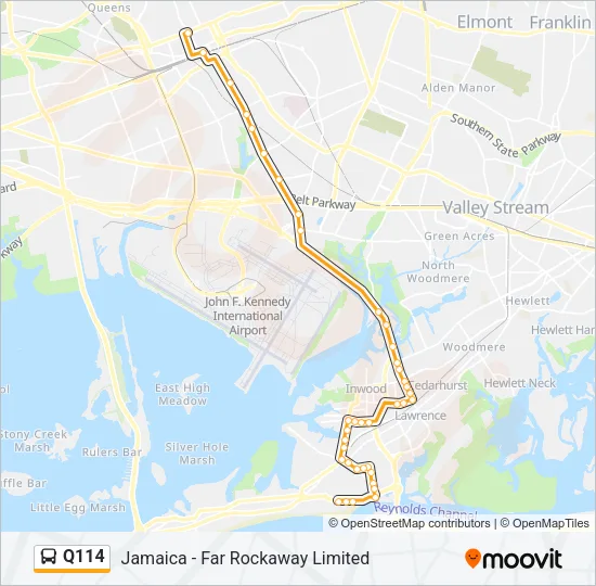 Q114  Line Map