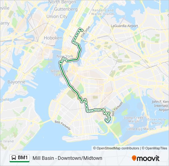 bm1 Route: Schedules, Stops & Maps - Midtown - 57 St Via Church St ...