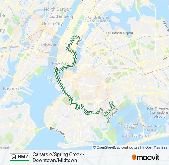 BM2 Bus Line Map
