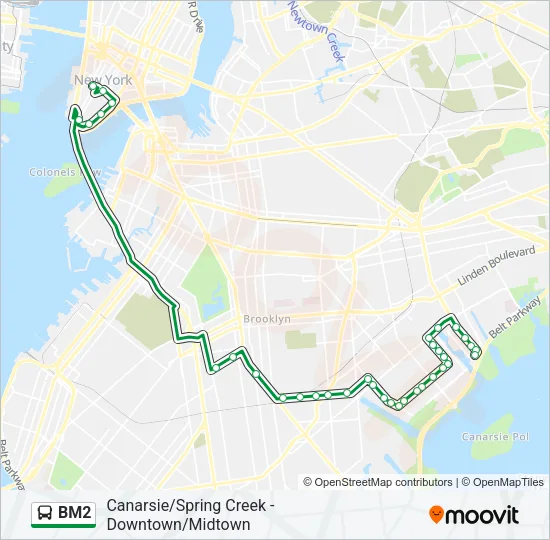 BM2 Bus Line Map