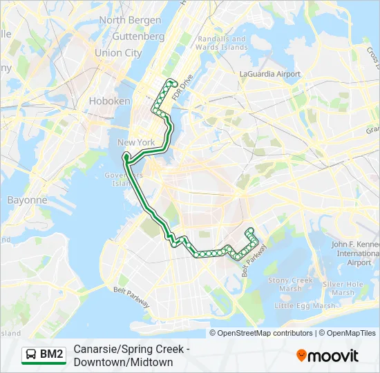 BM2 Bus Line Map