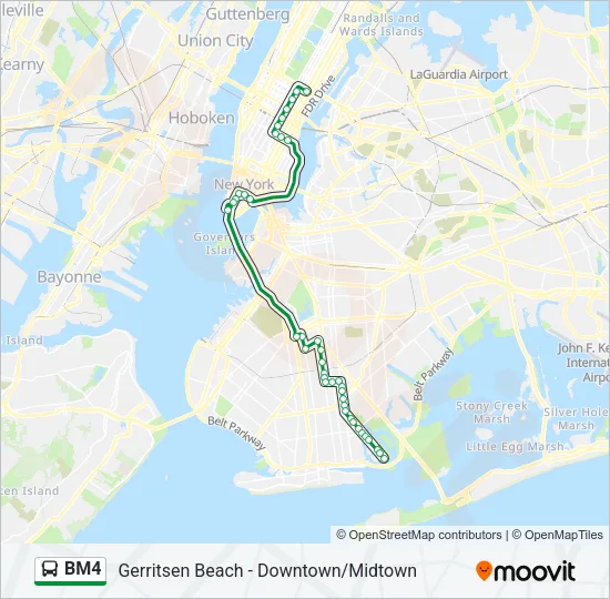 BM4 Bus Line Map
