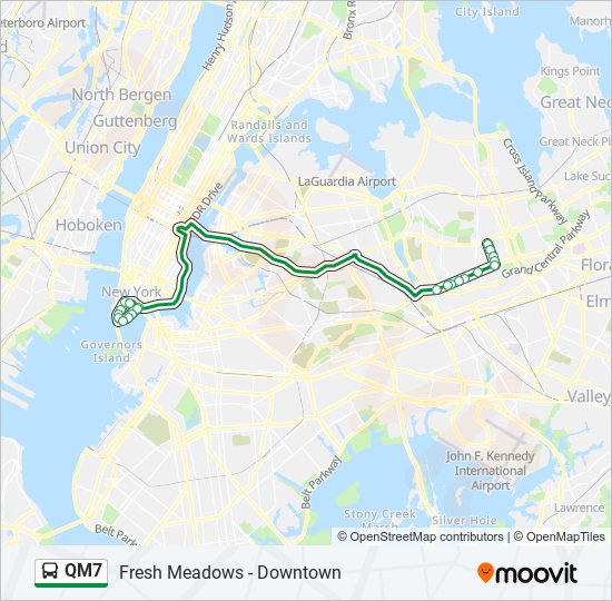 qm7 Route: Schedules, Stops & Maps - Downtown Loop Via Church St Via ...