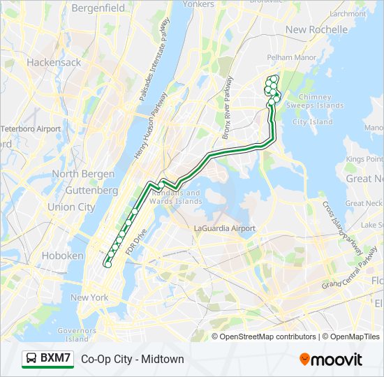 bxm7 Route Schedules, Stops & Maps Midtown 23 St Via 5 Av (Updated)