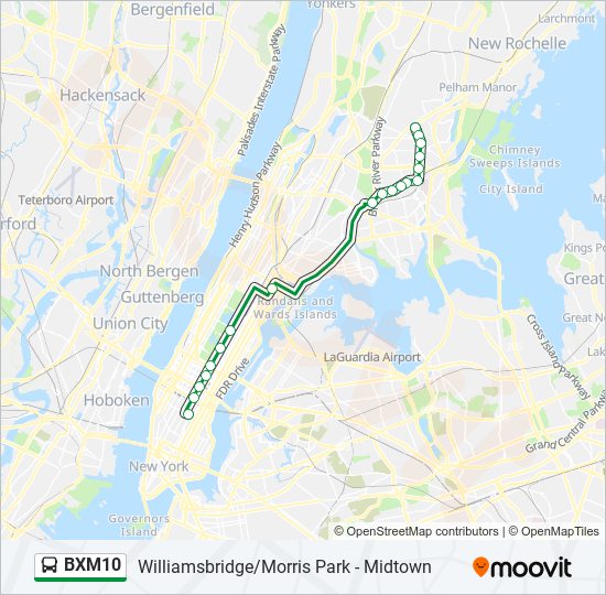 bxm10 Route Schedules, Stops & Maps Midtown 23 St Via 5 Av (Updated)