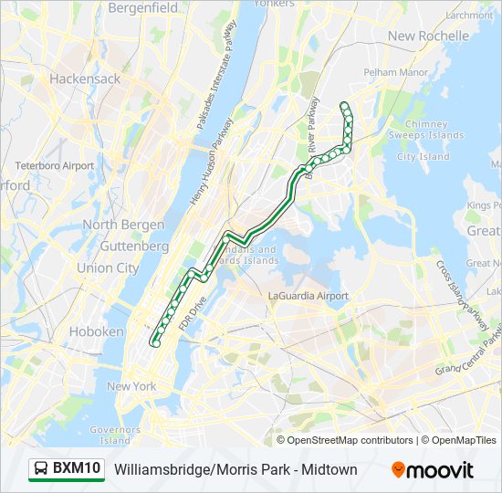 bxm10 Route Schedules, Stops & Maps Midtown 23 St Via 5 Av (Updated)