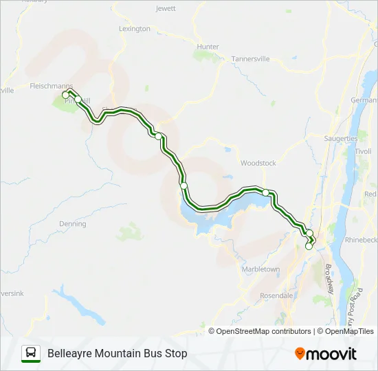 BELLEAYREEX Bus Line Map