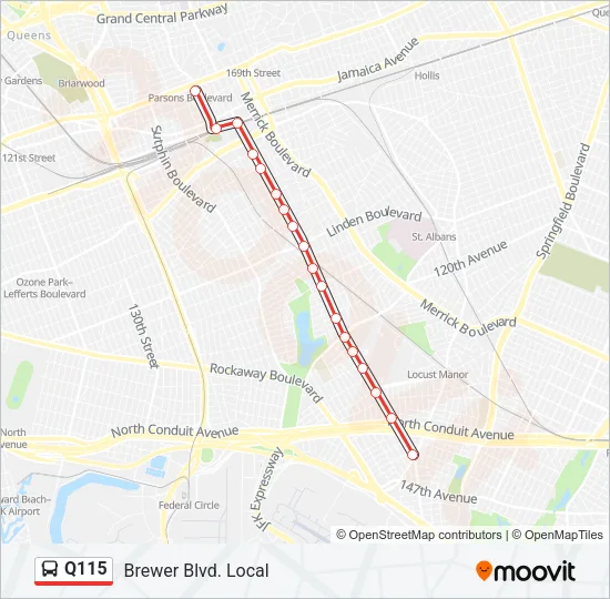 Q115  Line Map