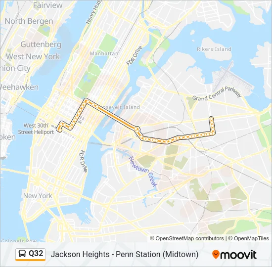 Q32  Line Map