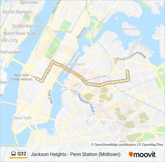 Q32  Line Map
