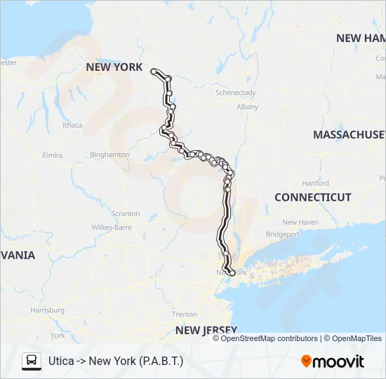 PHK 707F Bus Line Map