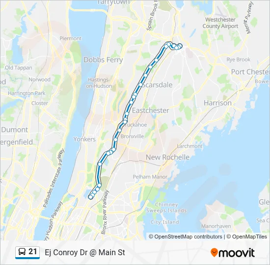 21 Route: Schedules, Stops & Maps - Ej Conroy Dr @ Main St (Updated)