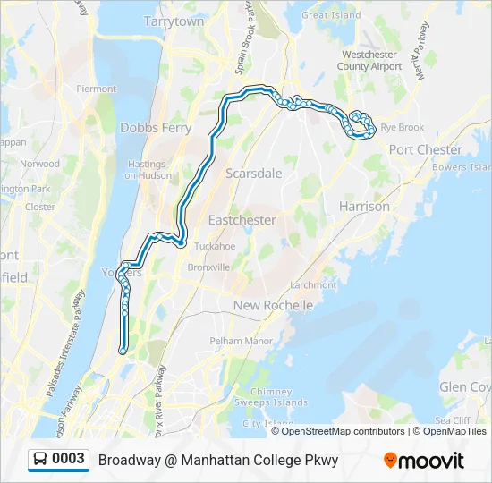 Ruta 0003: horarios, paradas y mapas - Broadway @ Manhattan College ...