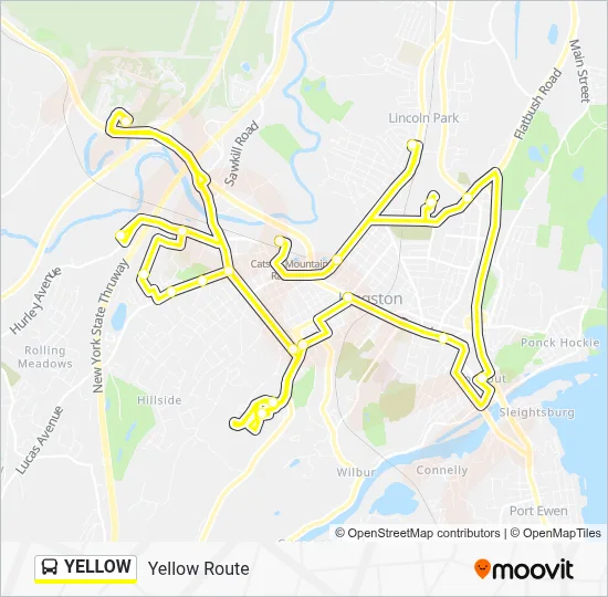YELLOW Route: Schedules, Stops & Maps - Yellow Route (Updated)