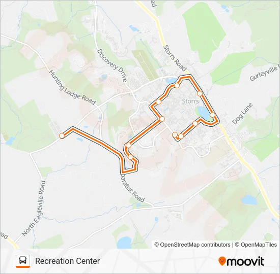 Mapa de ORANGE OPENING LAP de autobús